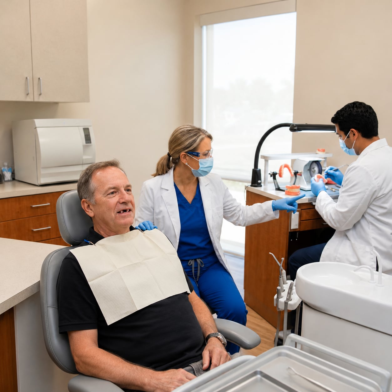 Implant Retained service information